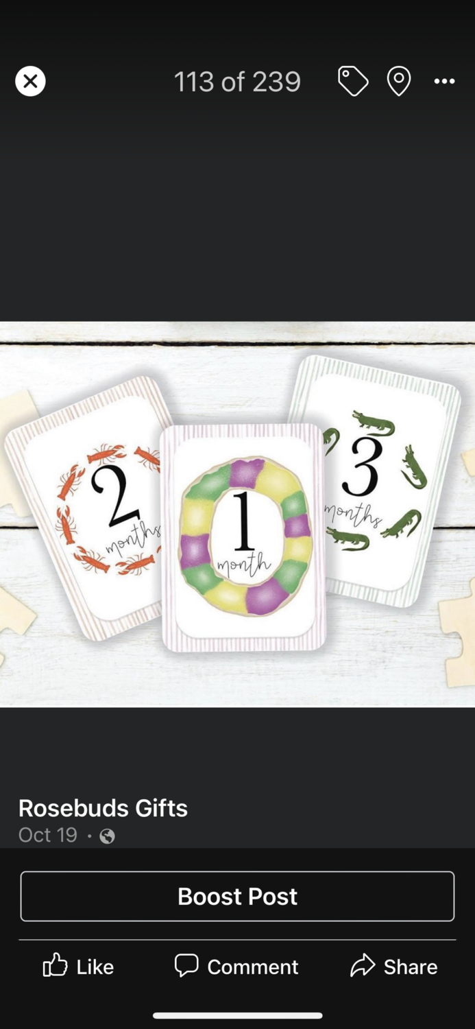 Milestone Cards