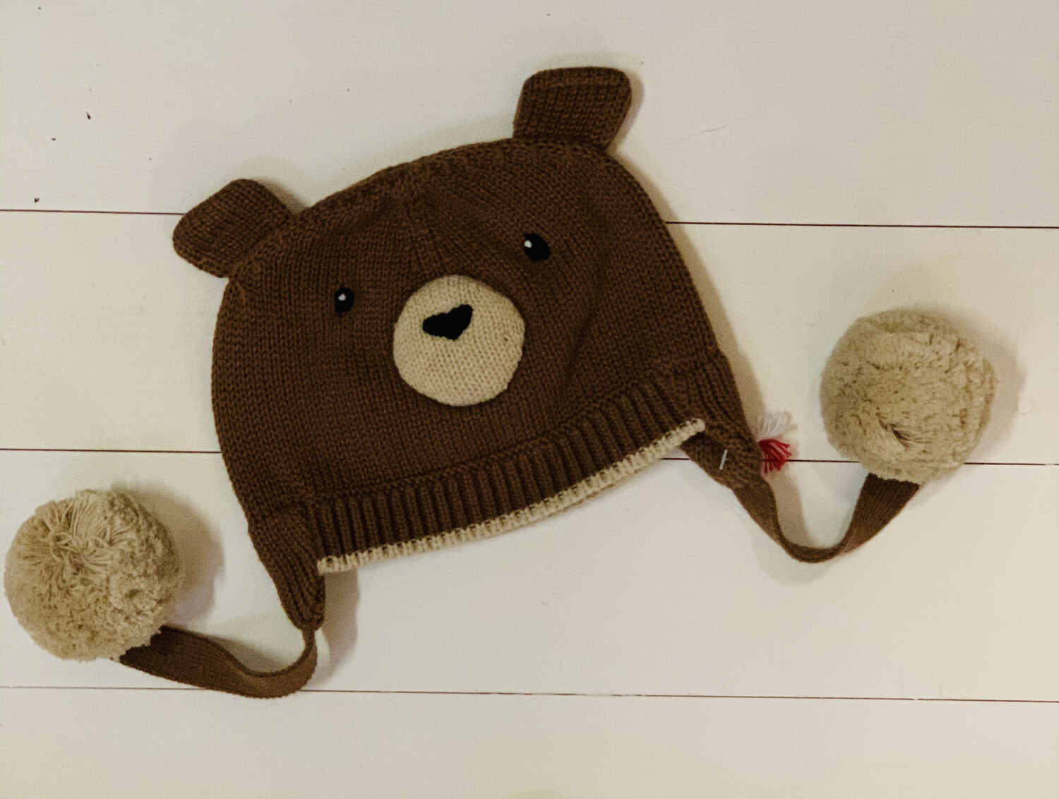 Children’s Beanie Hat (See Options), print: bear