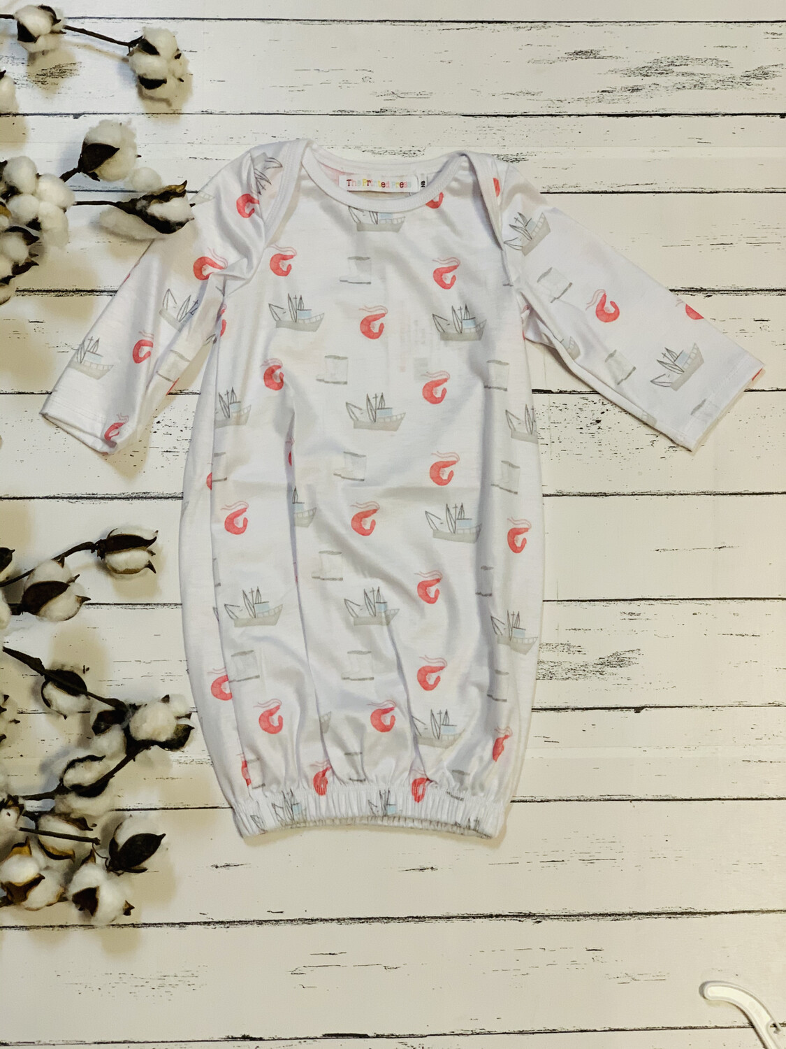 Shrimp Boat PJs , size: Gown