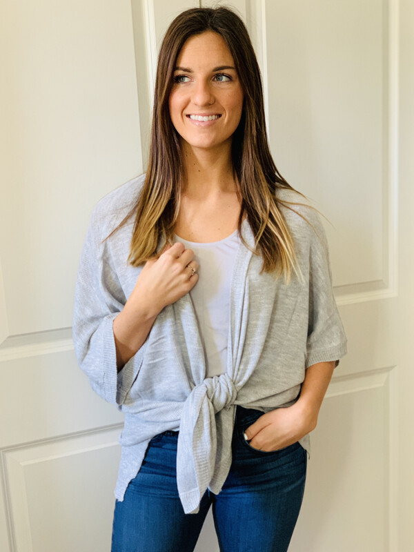 Grey Cardigan