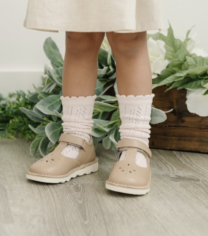 L Socks (White, Pink, and Milk)