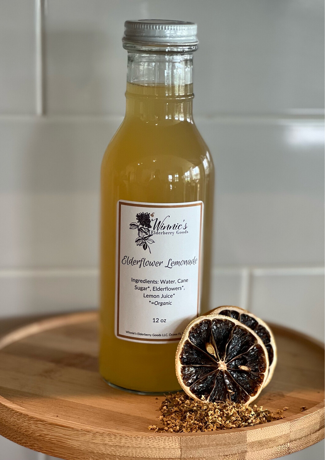 Elderflower Lemonade 12oz 4 Pack