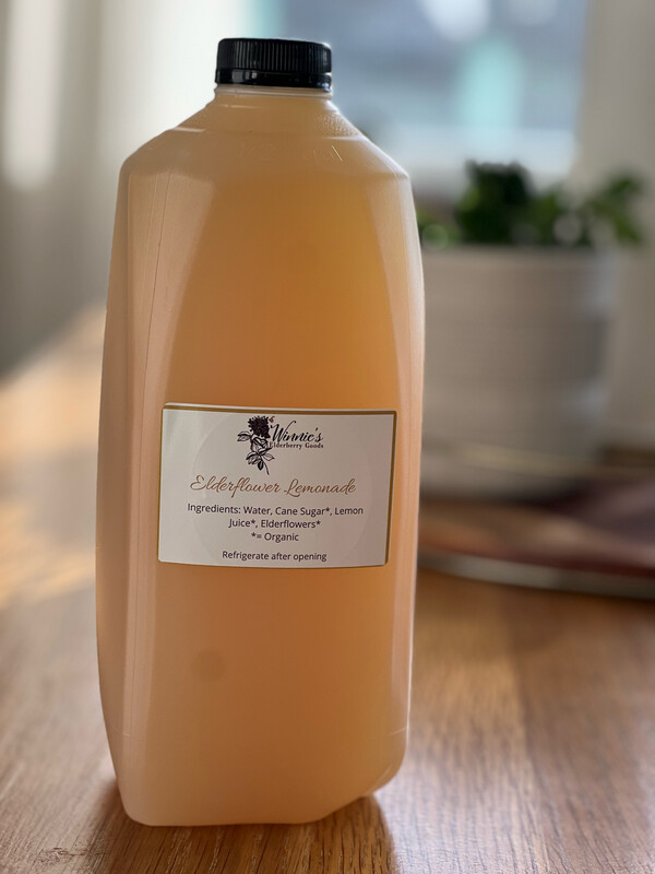1/2 Gallon Elderflower Lemonade *LOCAL PICK UP, NO SHIPPING