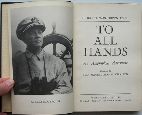 TO ALL HANDS, An Amphibious Adventure