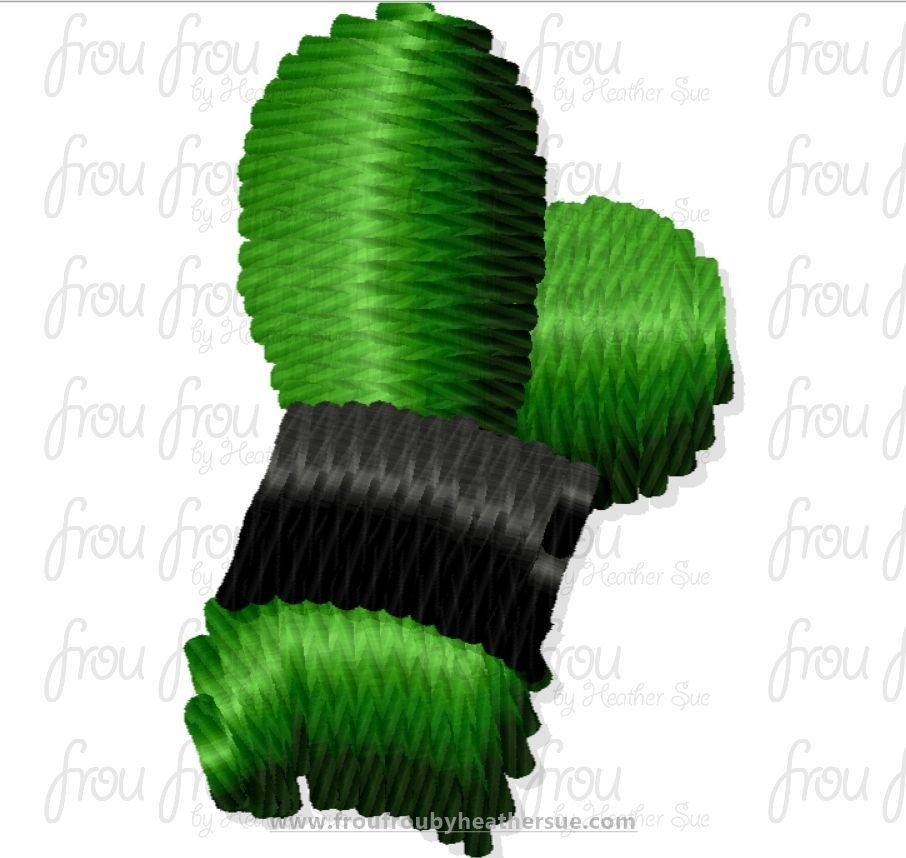 Guufy Hat Tiny Machine Embroidery Design Multiple Sizes 1/2&quot;-2&quot;