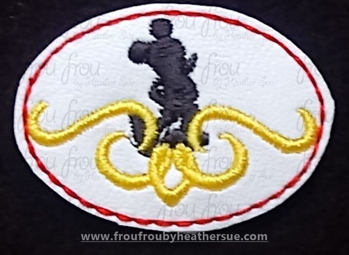 Clippie Mister Mouse Full Body Motif Machine Embroidery In The Hoop Project 1.5, 2, 3, and 4 inch