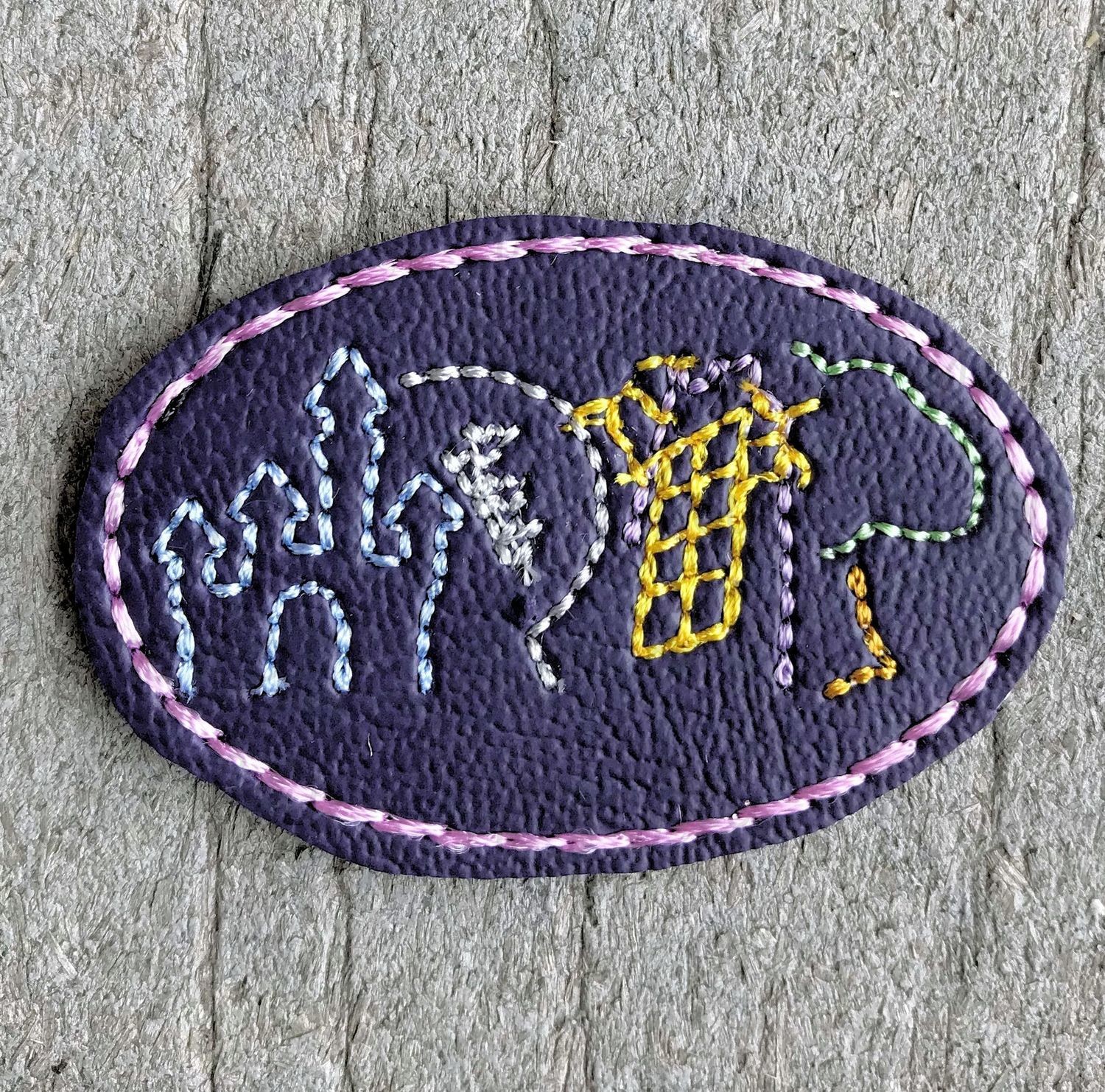 Clippie Four Parks One World With Hotel Machine Embroidery In The Hoop Project 1.5, 2, 3, and 4 inch