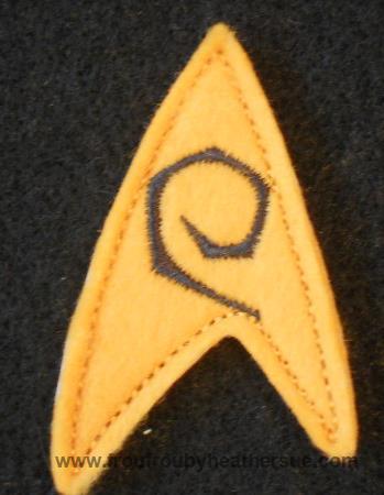 Clippie Star Track Engineering Machine Embroidery In The Hoop Project 1, 1.5, 2 and 3 inch