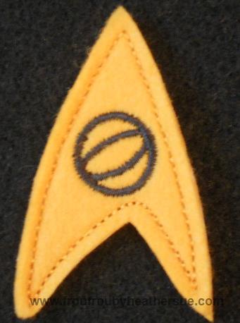 Clippie Star Track Science Machine Embroidery In The Hoop Project 1, 1.5, 2 and 3 inch