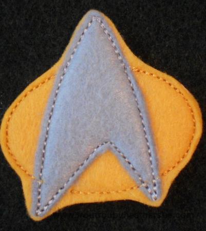 Clippie Star Track Nex Gen Machine Embroidery In The Hoop Project 1, 1.5, 2 and 3 inch
