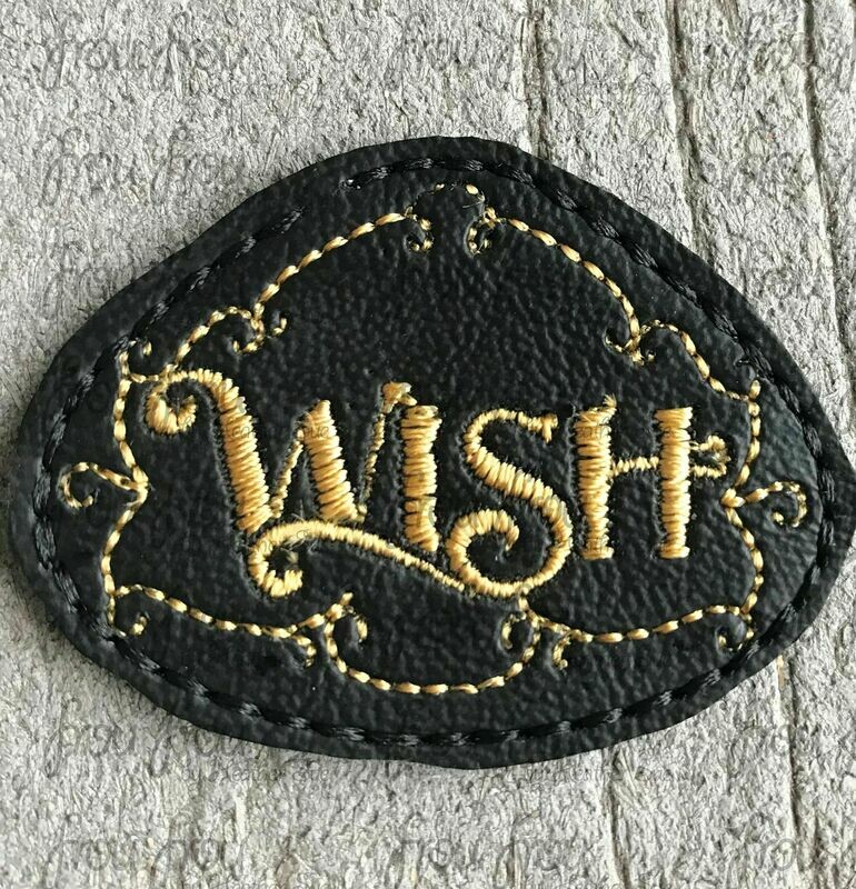 Wish Dis Cruise Ship Clippie Machine Embroidery In The Hoop Project 1.5&quot;-4&quot; and 2&quot; SORTED into multples