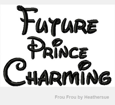 Future Prince Charming Wording 4x4, 5x7, and 6x10