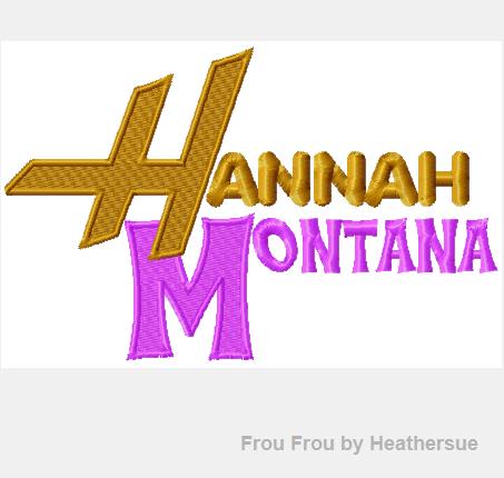 Hanny Montany Machine Applique Embroidery Design, Multiple sizes, including 4 inch