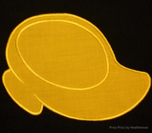 Miss Mouse Shoe Machine Applique Embroidery Design, multiple sizes, including half, 1, 2, 4, 5, and 6 inch