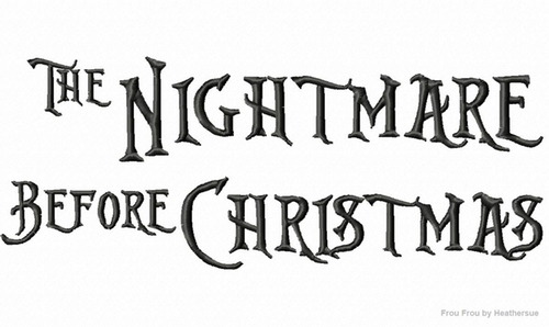 NBC Wording  Machine Applique Embroidery Designs- Multiple Sizes including 4 inch