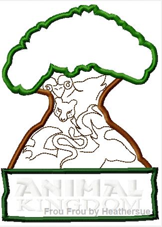 Tree of Life Machine Embroidery Design, multiple sizes including 4 inch