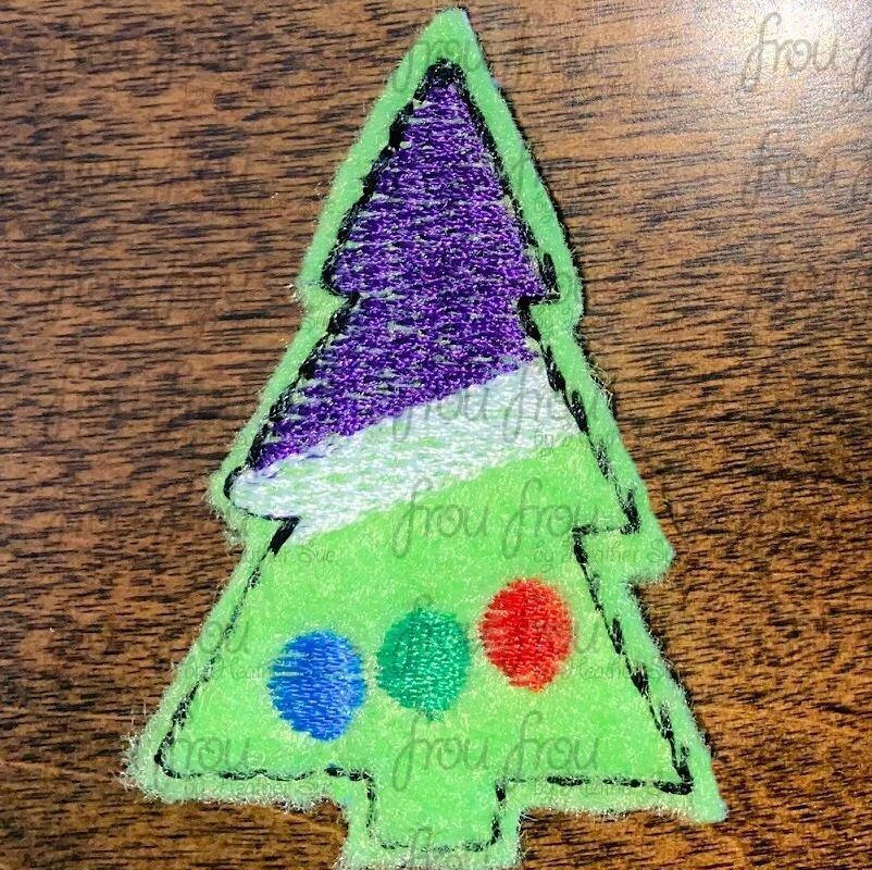 Clippie Space Ranger Toy Movie Christmas Tree Machine Embroidery In The Hoop Project 1.5, 2, 3, and 4 inch and SORTED 2"