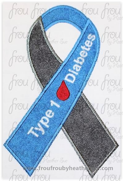 Type 1 Diabetes Ribbon Color