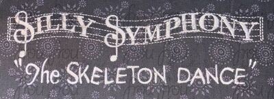 Silly Song Skeleton Dance Wording filled Embroidery Design Mulitple sizes 4"-16"