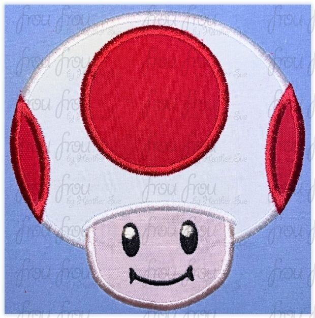 Todd Maro Head Machine Applique and Filled Embroidery Design, 2.5&quot;-16&quot;