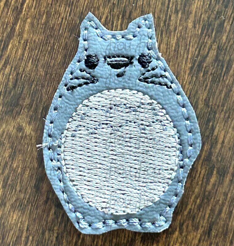 Totoroll Anime Clippie Machine Embroidery In The Hoop Project 1.5&quot;-4&quot; and SORTED into multiples
