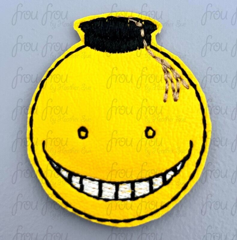 Korow Sensei Anime Clippie Machine Embroidery In The Hoop Project 1.5&quot;-4&quot; and SORTED into multiples