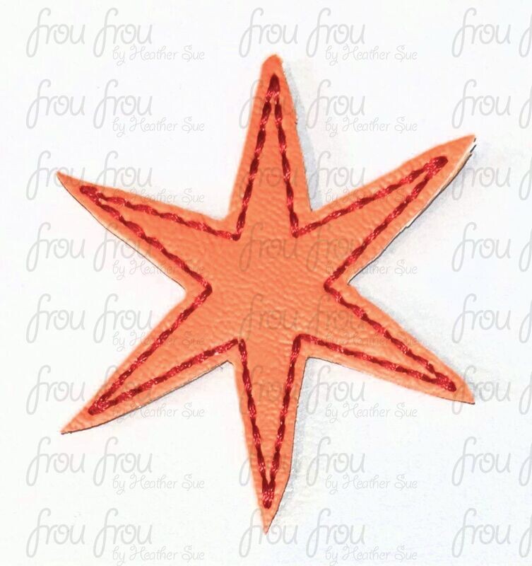 Adventures by Dis Star Clippie Machine Embroidery In The Hoop Project 1.5&quot;-4&quot; and SORTED into multiples