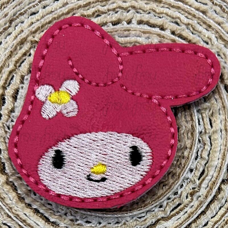 Mel Ody Bunny Clippie Machine Embroidery In The Hoop Project 1.5&quot;-4&quot; and SORTED into multiples