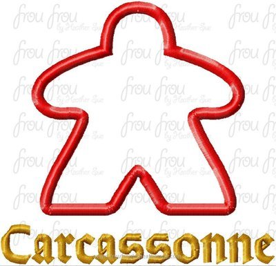 Car Casone Game Piece, Wording, and both in 1 hoop THREE Design SET Machine Applique Embroidery Design, Multiple sizes including 1"-16"