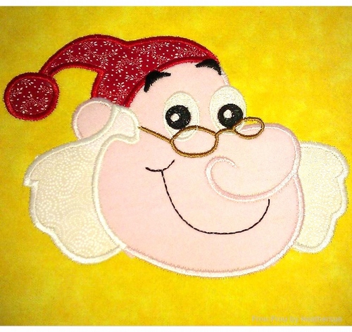 Sumee Pirate Machine Applique Embroidery Design, multiple sizes including 4 inch