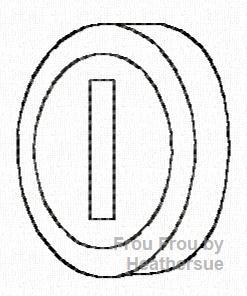 Clippie Maro Coin Machine Embroidery In The Hoop Project 1, 1.5, 2, and 3 inch