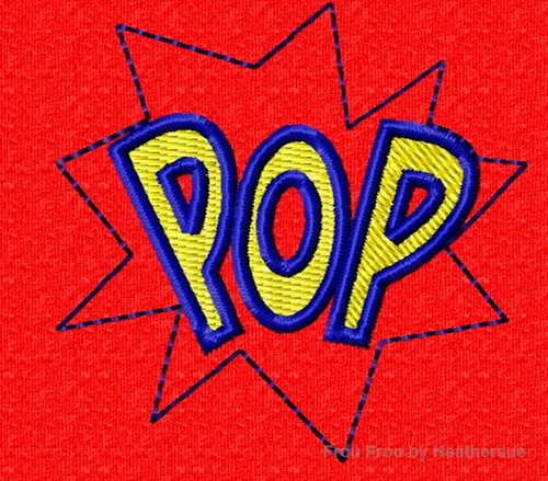 Clippie Pop Resort Hotel Motel Machine Embroidery In The Hoop Project 1, 1.5, 2, and 3 inch