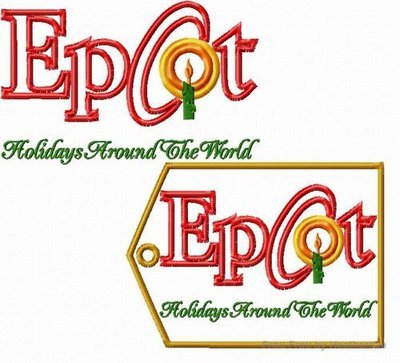Ecpot Holidays Around the World TWO designs Machine Applique and Embroidery Designs, multiple sizes including 2, 3, 4, 7, and 10 inch