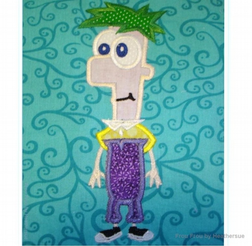 Phurb Full Body Machine Applique Embroidery Design, Multiple sizes including 4 inch