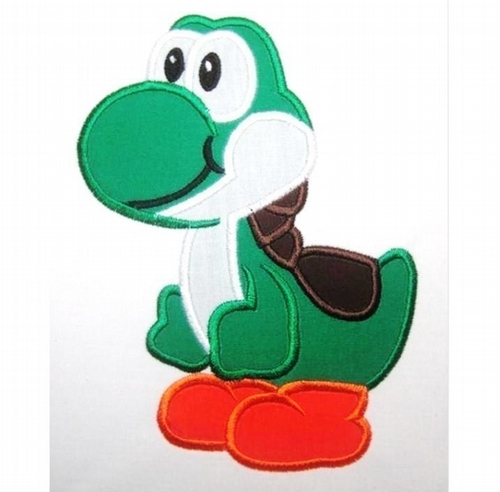 Yosh Machine Applique Embroidery Design, Multiple Sizes, including 4 inch