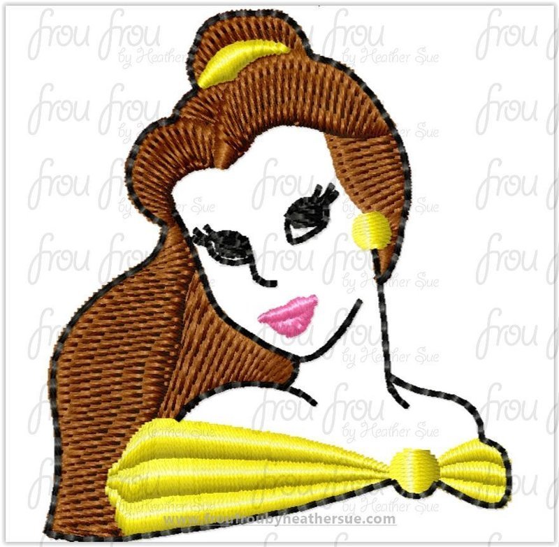 Clippie Bella Machine Embroidery In The Hoop Project 1.5, 2, 3, and 4 inch