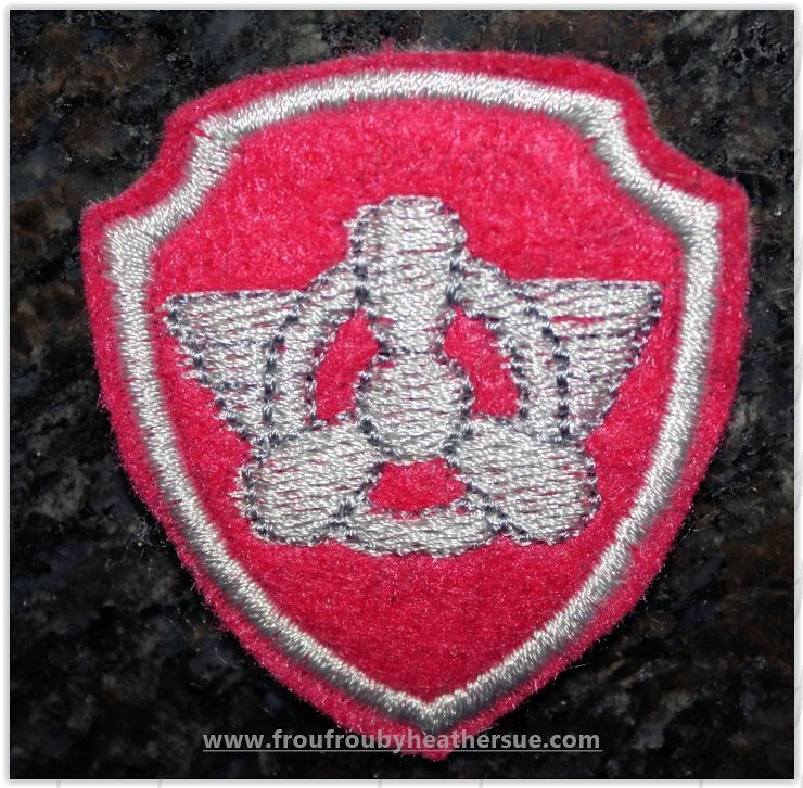 Clippie Skyla Paw Puppy Tag Badge Machine Embroidery In The Hoop Project 1.5, 2, 3, and 4 inch