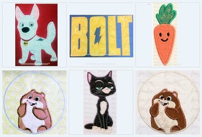 Boltz Superhero Dog FIVE Design SET Machine Applique Embroidery Design, multiple sizes, including 4