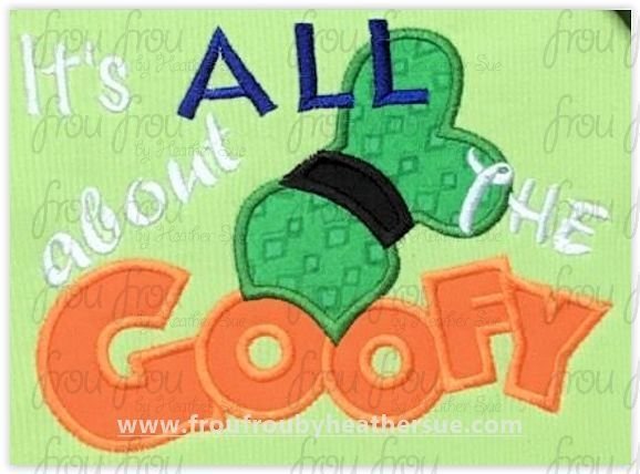 It&#39;s all about the Guufy Machine  Applique Embroidery Design, Multiple Sizes 4&quot;-16&quot;
