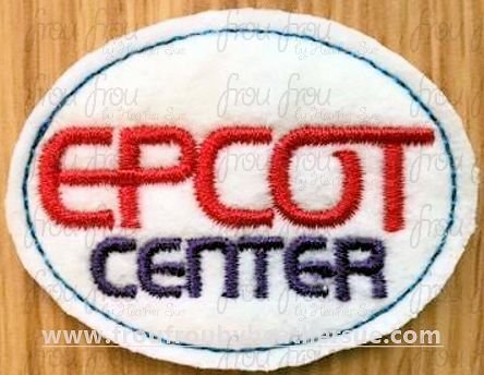 Clippie Ecpot Center Logo Wording Machine Embroidery In The Hoop Project 1.5, 2, 3, and 4 inch