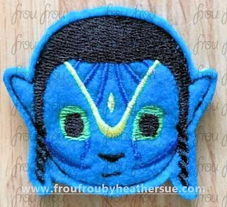 Clippie Avador Jack Cutie Little Prince Princess Panora  Machine Embroidery In The Hoop Project 1.5, 2, 3, and 4 inch