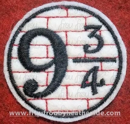 Clippie Platform 9 34 Hairy Potts Machine Embroidery In The Hoop Project 1.5, 2, 3, and 4 inch and SORTED