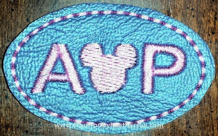Clippie AP Mister Mouse Head Machine Embroidery In The Hoop Project 1.5, 2, 3, and 4 inch