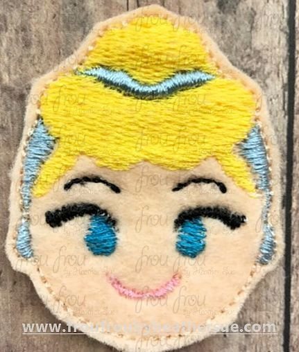 Clippie CindyEmoji Machine Embroidery In The Hoop Project 1.5, 2, 3, and 4 inch