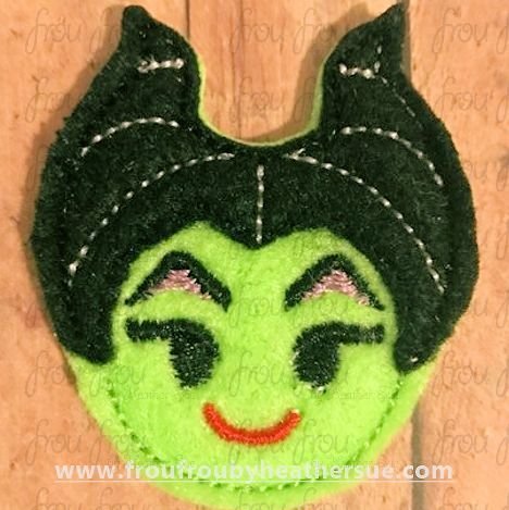 Clippie Magnificent Emoji Machine Embroidery In The Hoop Project 1.5, 2, 3, and 4 inch
