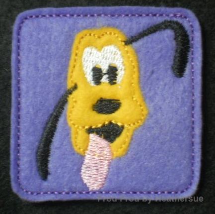 Clippie Plulo Head Machine Embroidery In The Hoop Project 1.5, 2, and 3 inch