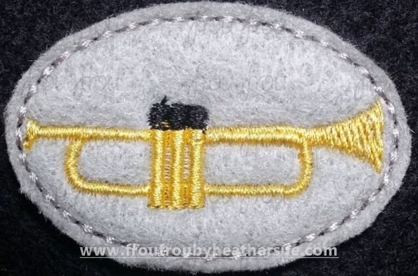 Clippie Trumpet Marching Band Machine Embroidery In The Hoop Project 1.5, 2, 3, and 4 inch
