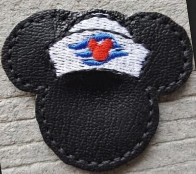 Clippie Sailor Mister Mouse Head Machine Embroidery In The Hoop Project 1.5-4
