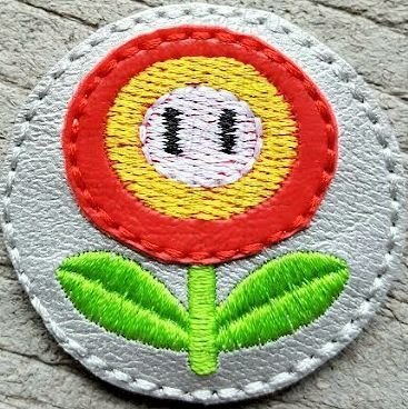 Clippie Maro Flower TWO versions- filled and applique Machine Embroidery In The Hoop Project 1.5-4