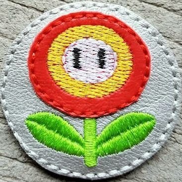 Clippie Maro Flower TWO versions- filled and applique Machine Embroidery In The Hoop Project 1.5-4&quot;